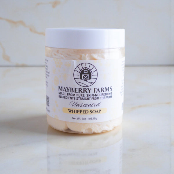 Whipped Soap & Shaving Cream with Goat Milk & Honey