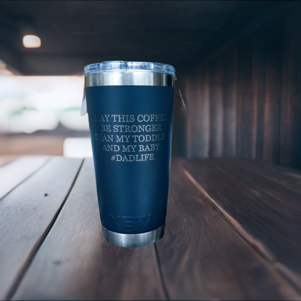 #Dadlife Yeti Mug - Funny Father's Day Gift