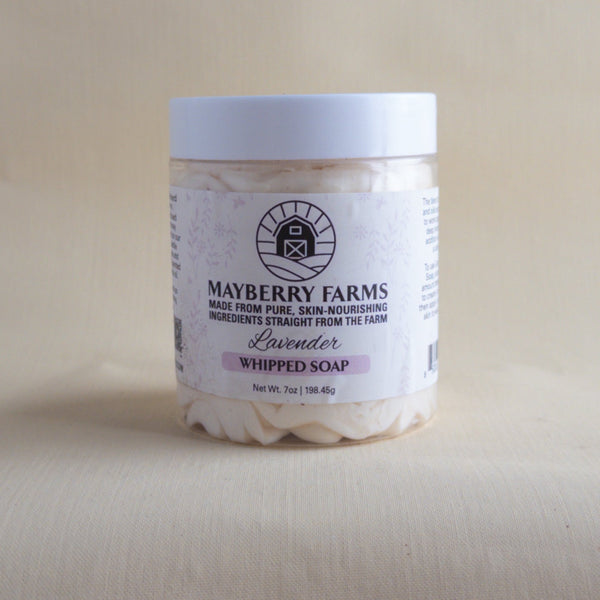 Whipped Soap & Shaving Cream with Goat Milk & Honey
