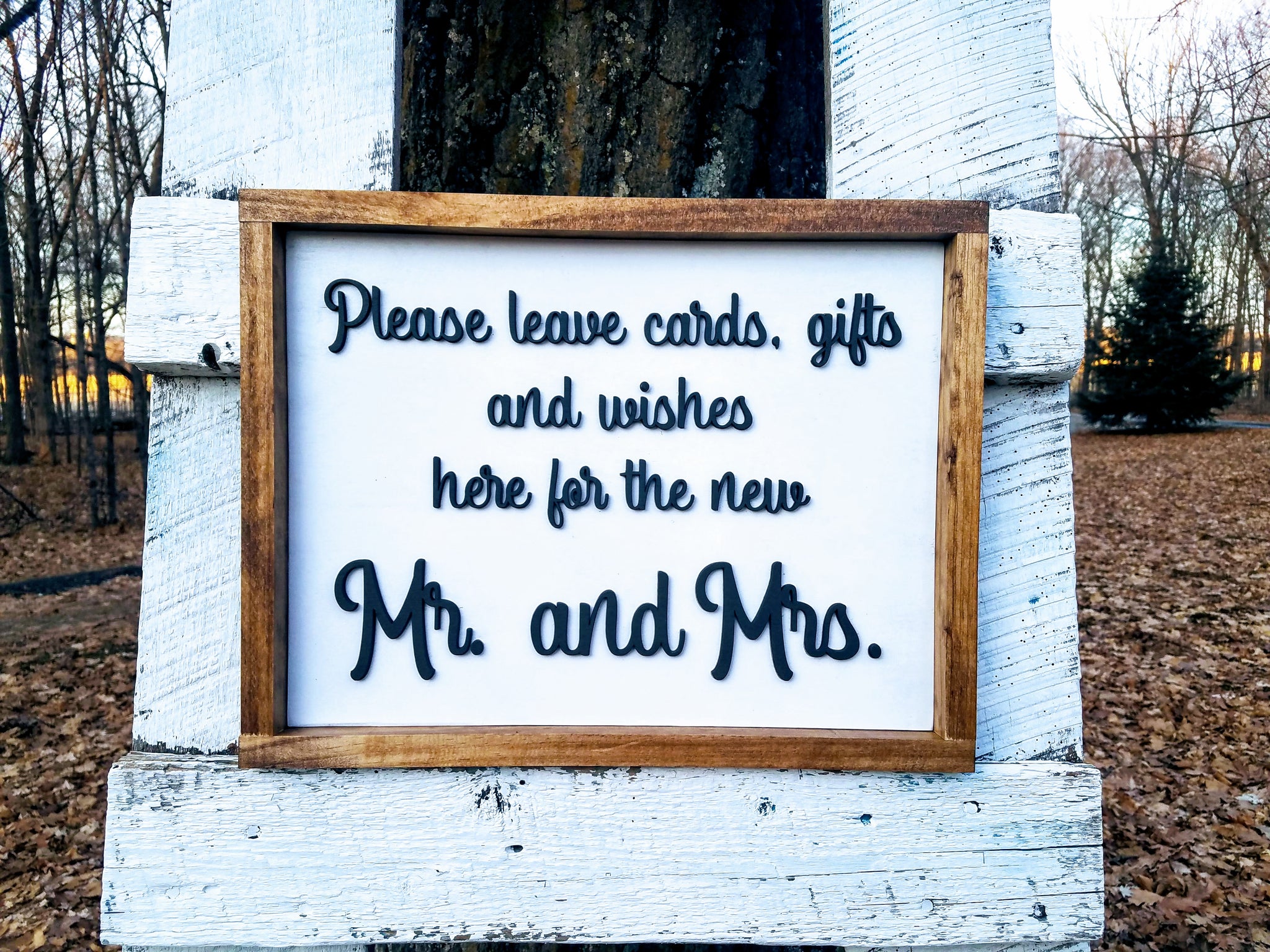 Farmhouse Wedding Gift Table Sign | Wedding Gift Table Decoration