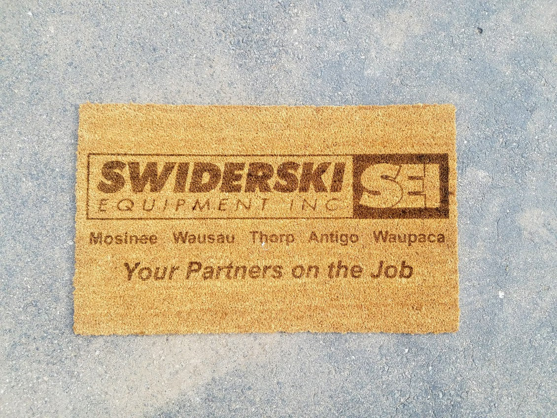 Business Logo Store Front Door Mat