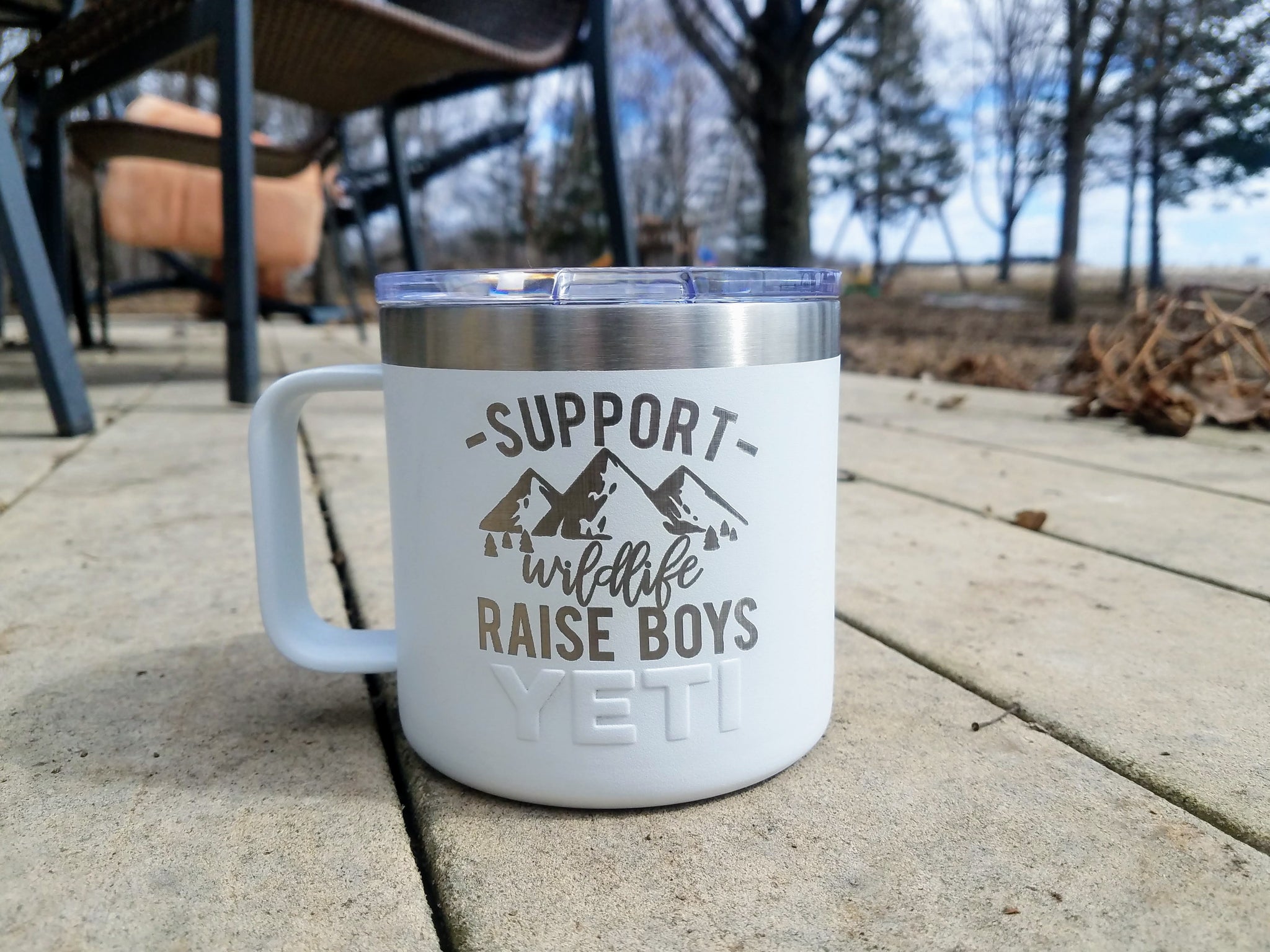 Rambler Coffee Mug, Coffee Cup, Personalized Mug, Custom Coffee Mug, Camper  Coffee Mug, Campfire Mug, Custom Coffee Mug YETI Style 