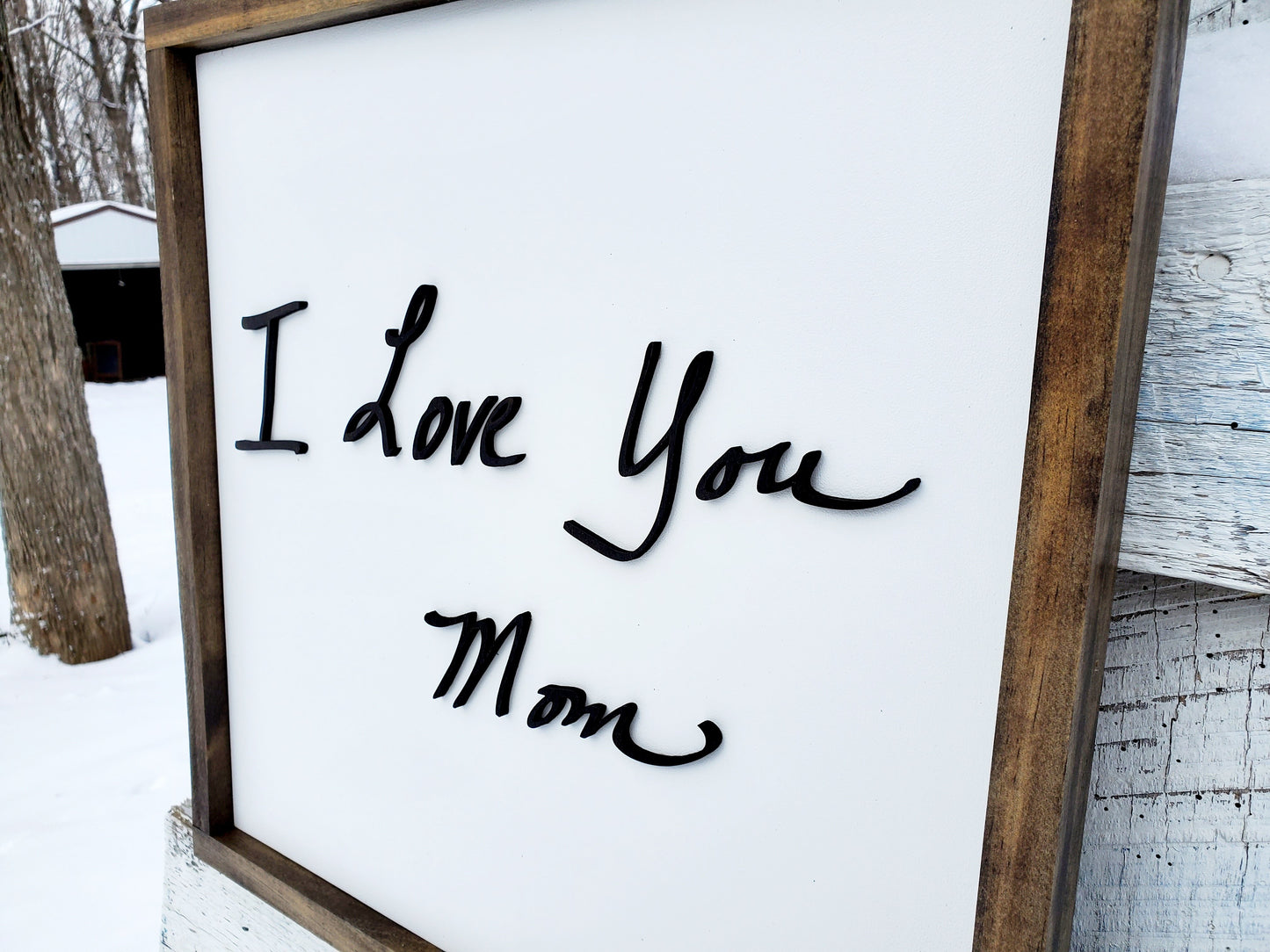 Custom Handwriting Sign | Raised Lettering | Personalized Handwritten Sign