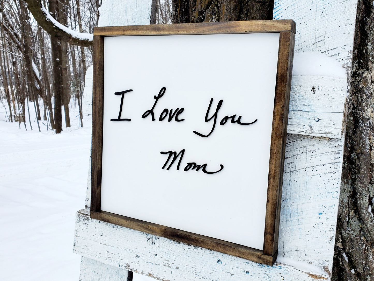 Custom Handwriting Sign | Raised Lettering | Personalized Handwritten Sign