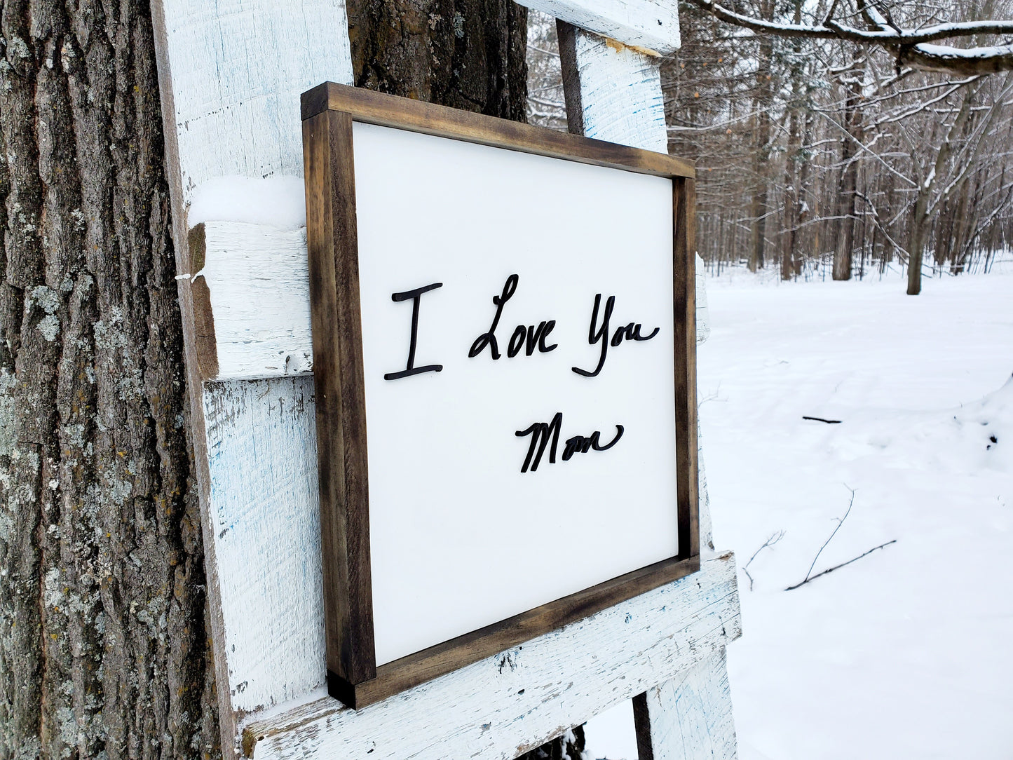Custom Handwriting Sign | Raised Lettering | Personalized Handwritten Sign