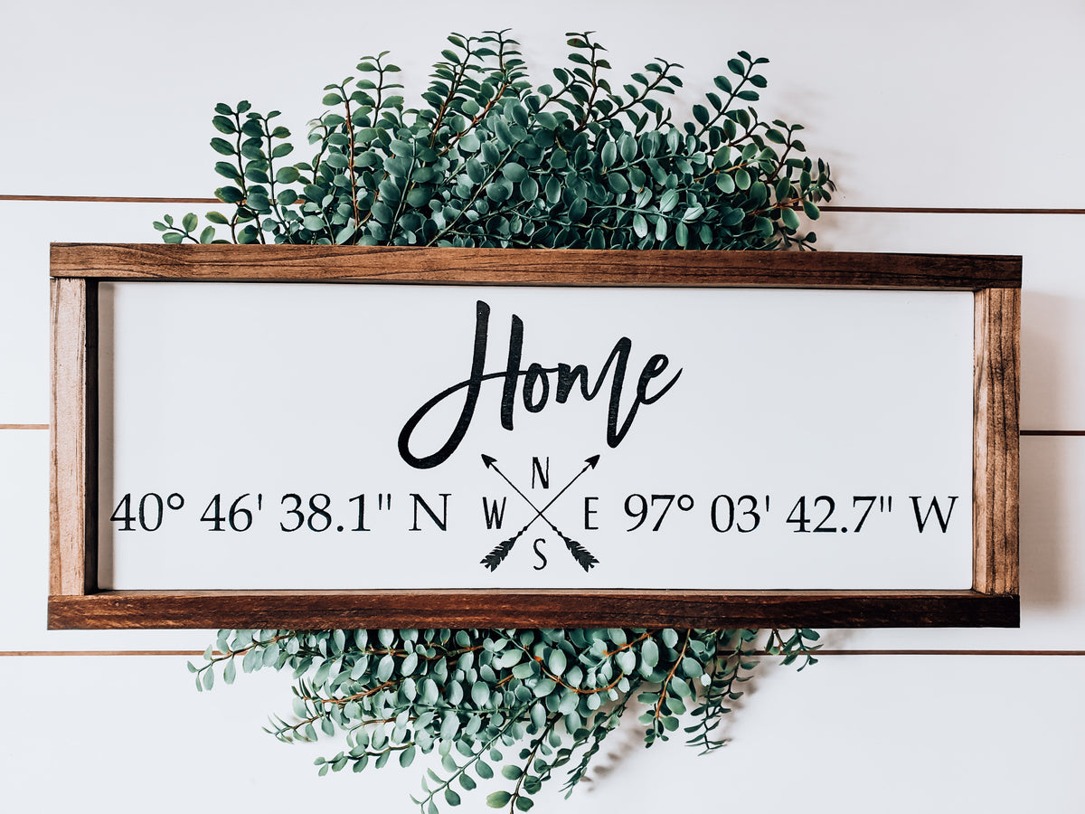 Handmade Custom Sign Home Longitude And Latitude Coordinates The   20200624 122258 1200x1200 