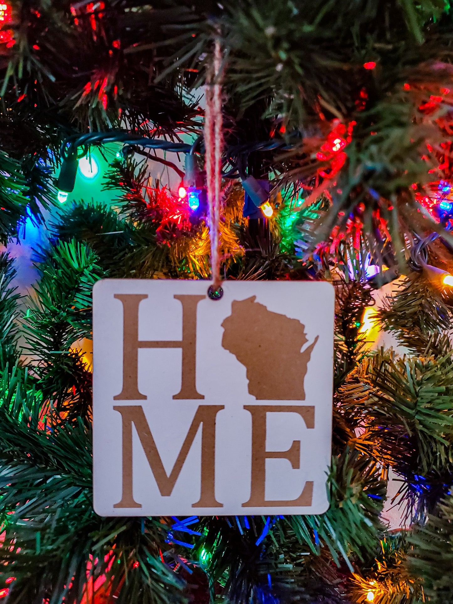 Wisconsin Christmas Ornament | Home Ornament