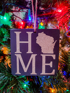 Wisconsin Christmas Ornament | Home Ornament