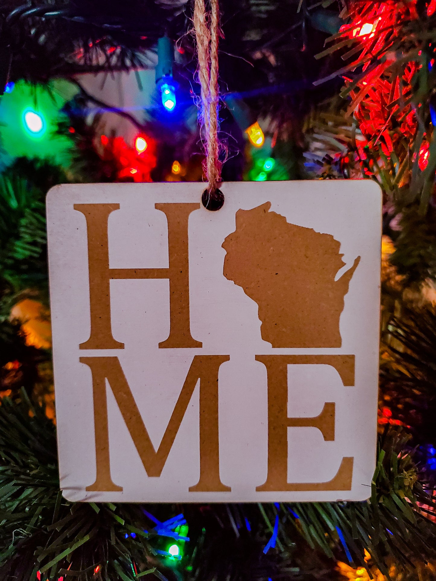 Wisconsin Christmas Ornament | Home Ornament