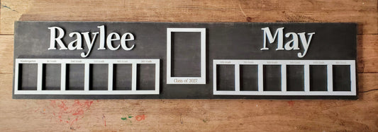 Personalized Grade School Picture Day Display Sign | 5k Through 12th Grade Picture Sign