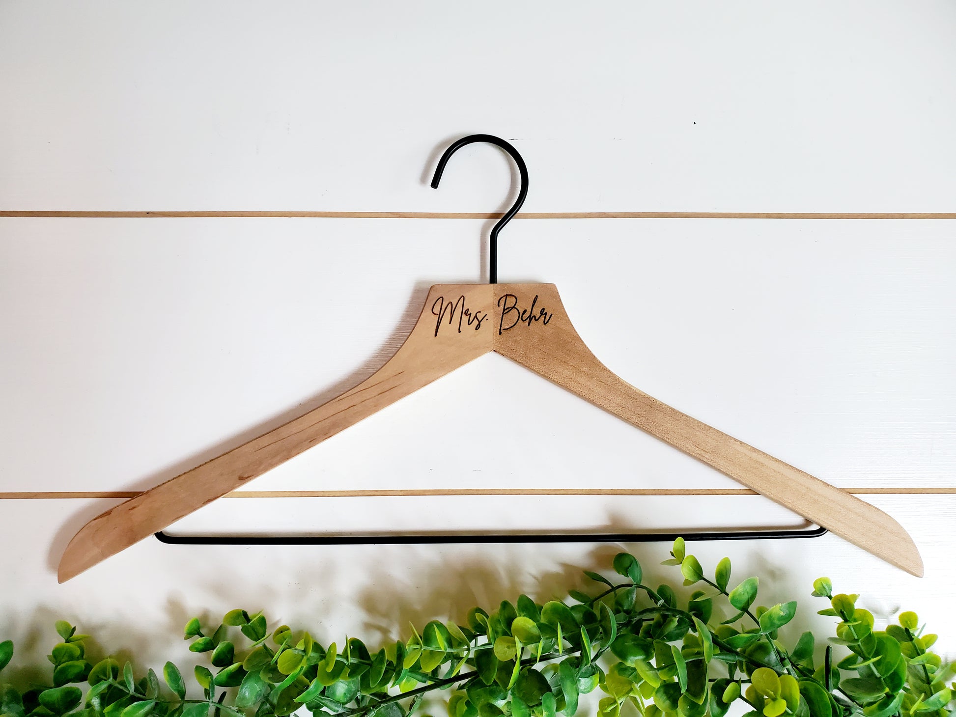 Personalized Wedding Dress Hanger – The Farmer's Wife WI