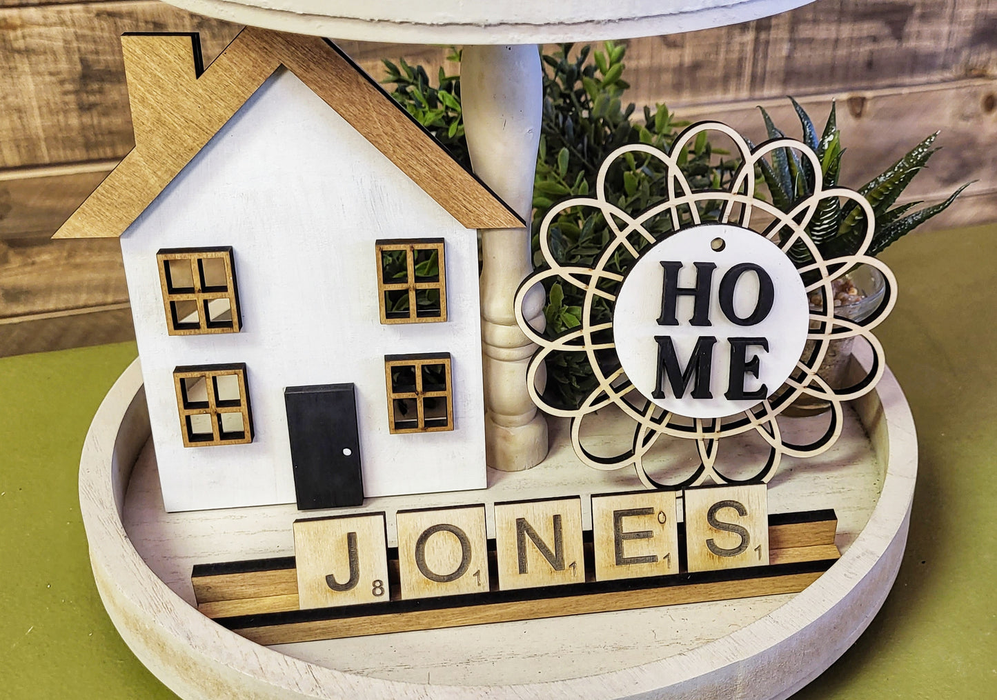 Family Tiered Tray Decor Mini Signs | Tiered Tray Decor | Tiered Tray Decor Bundle | Tiered Tray Signs | Tier Tray DIY Kit