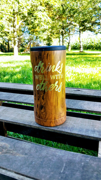 Personalized Engraved Slim Can Insulated Canister - Brumate