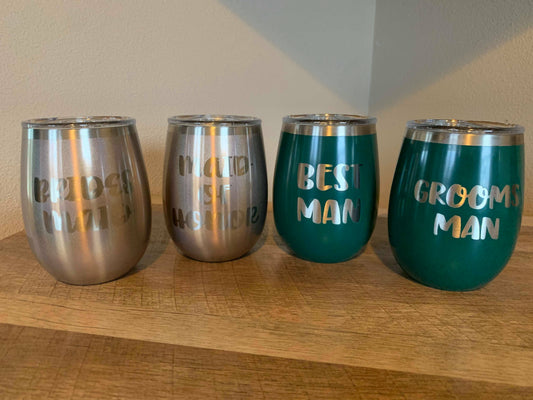 Personalized Engraved Uncork'd XL 14oz Wine Tumbler - Brumate