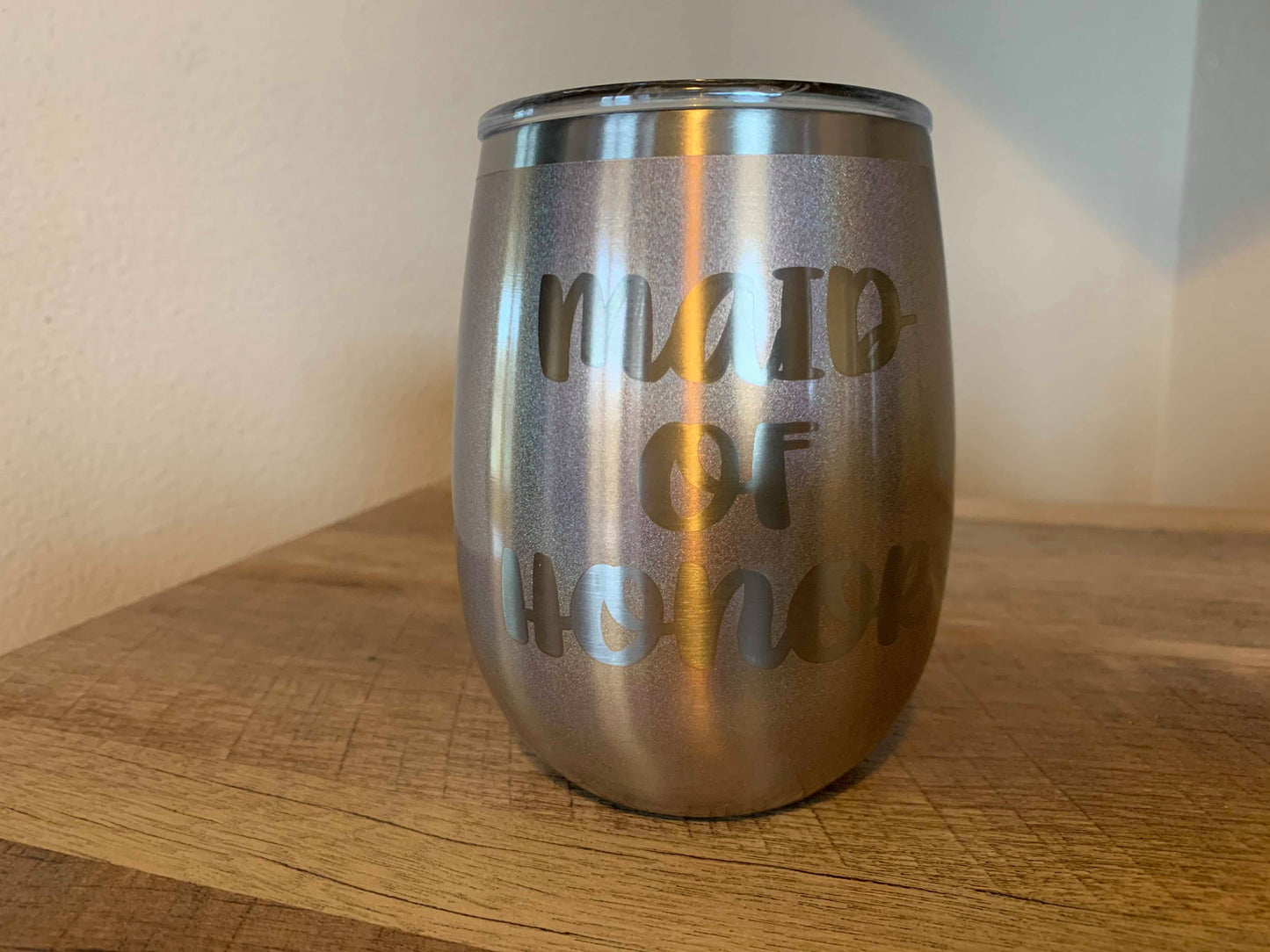 Personalized Engraved Uncork'd XL 14oz Wine Tumbler - Brumate
