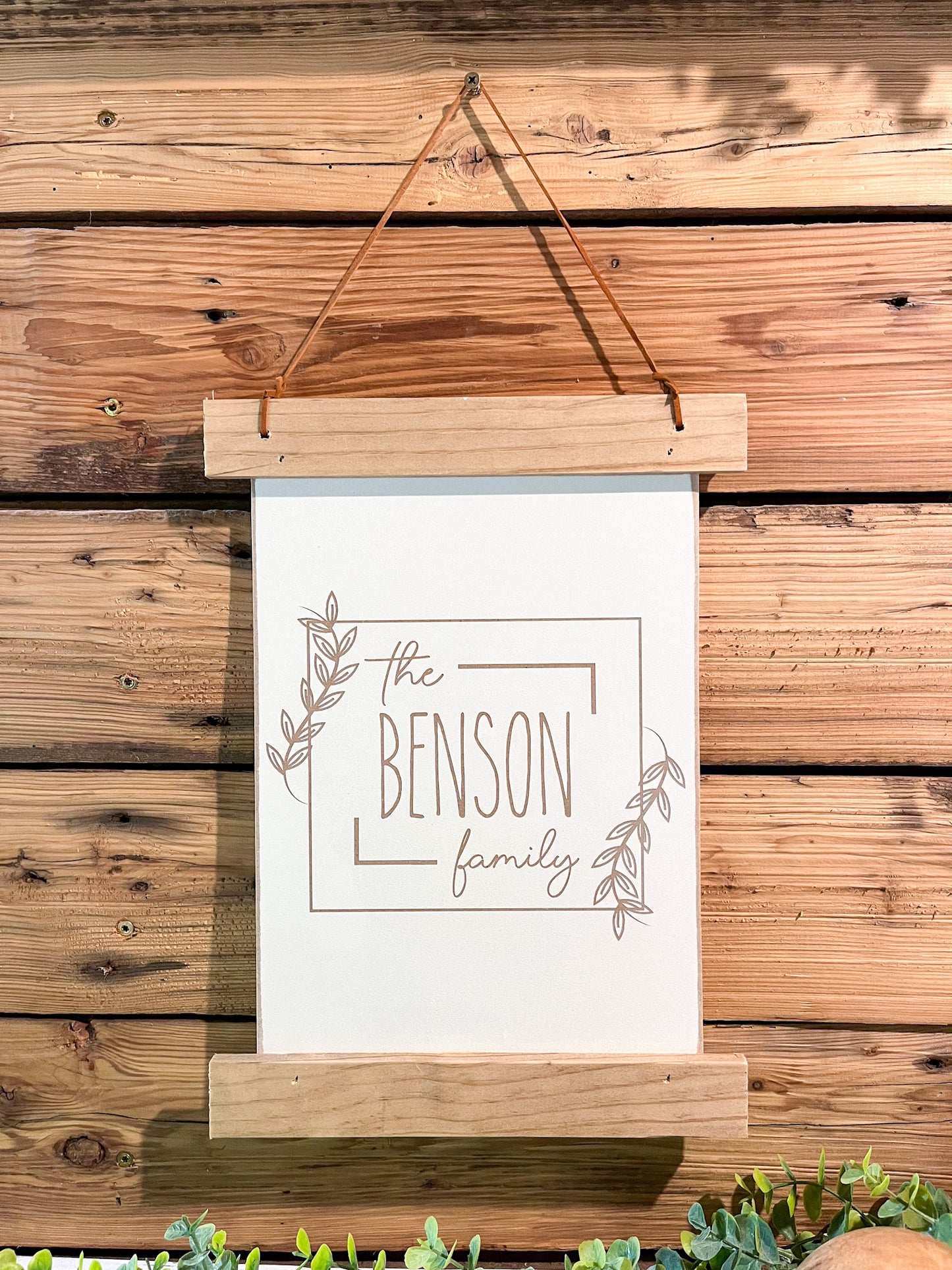 Family Name Sign | Wedding Gift | Last Name Sign | Anniversary Gifts | Established Sign | Mini Family Name Sign