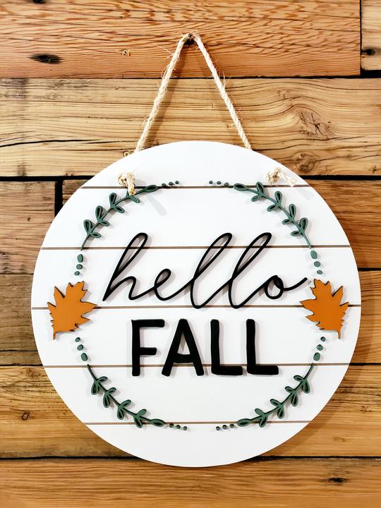 Fall DIY Sign Kit | DIY Paint Party Set | Multiple Sign Choices
