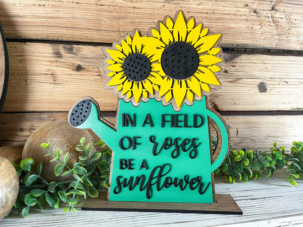Sunflower Complete Mantel Decor | Summer Mantel Decor