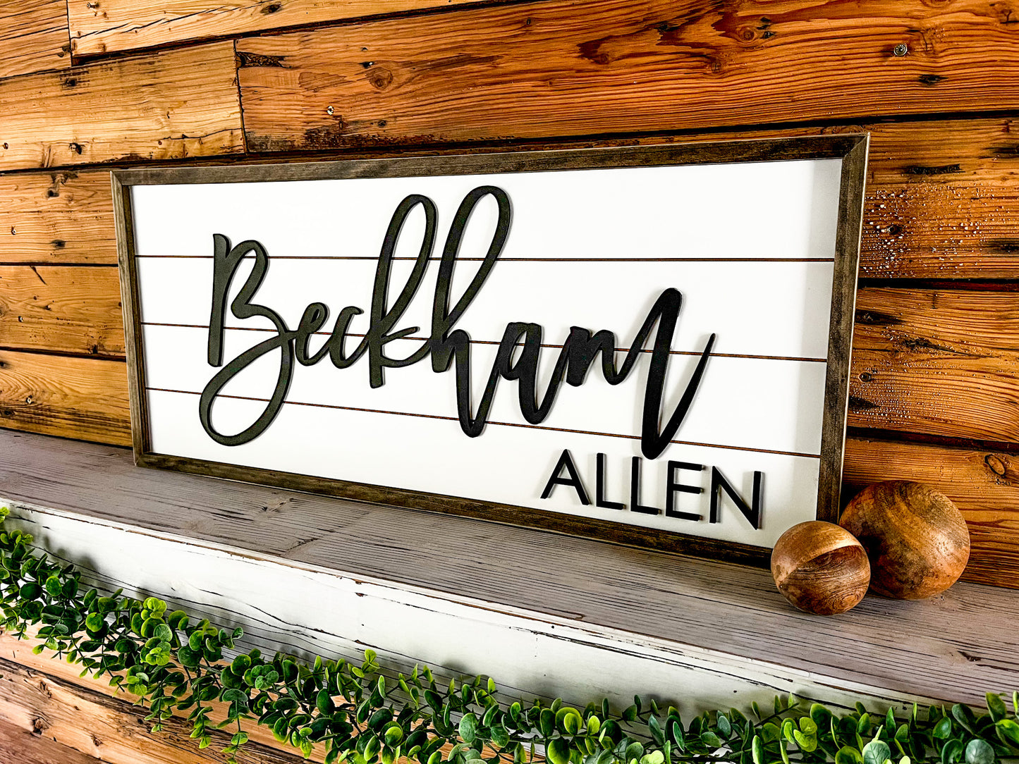 Child Name Sign | Shiplap Sign