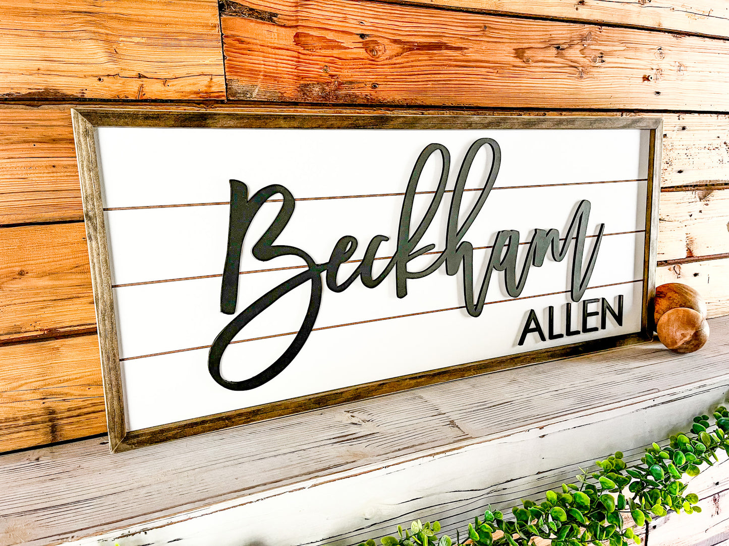 Child Name Sign | Shiplap Sign
