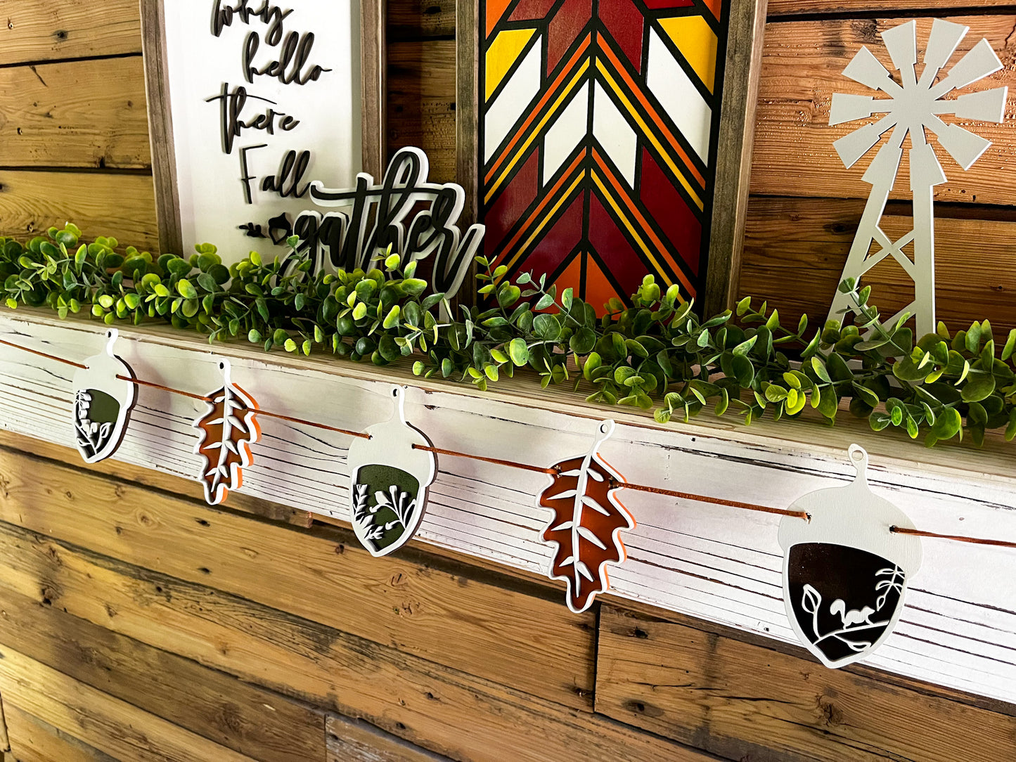 Complete Fall Mantel Decor | Autumn Mantel Decor