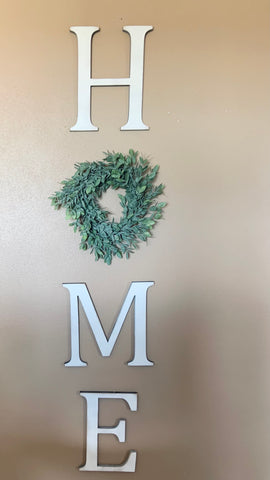 12" Tall Wood Cutout Letters