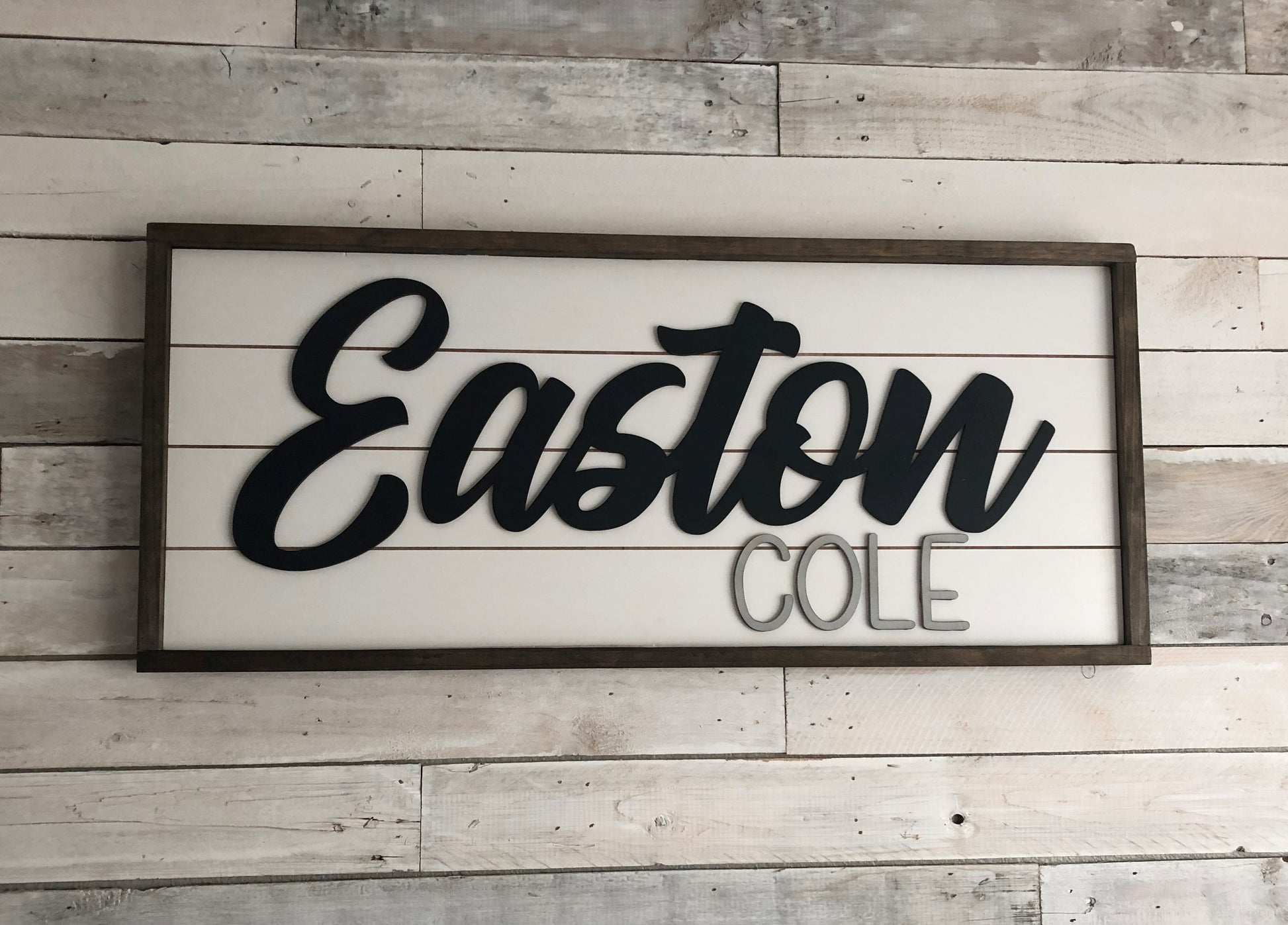 Child Name Sign | Shiplap Sign