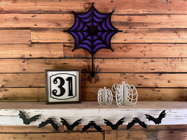 DIY Halloween Mantel Decor | Autumn Mantel Decor