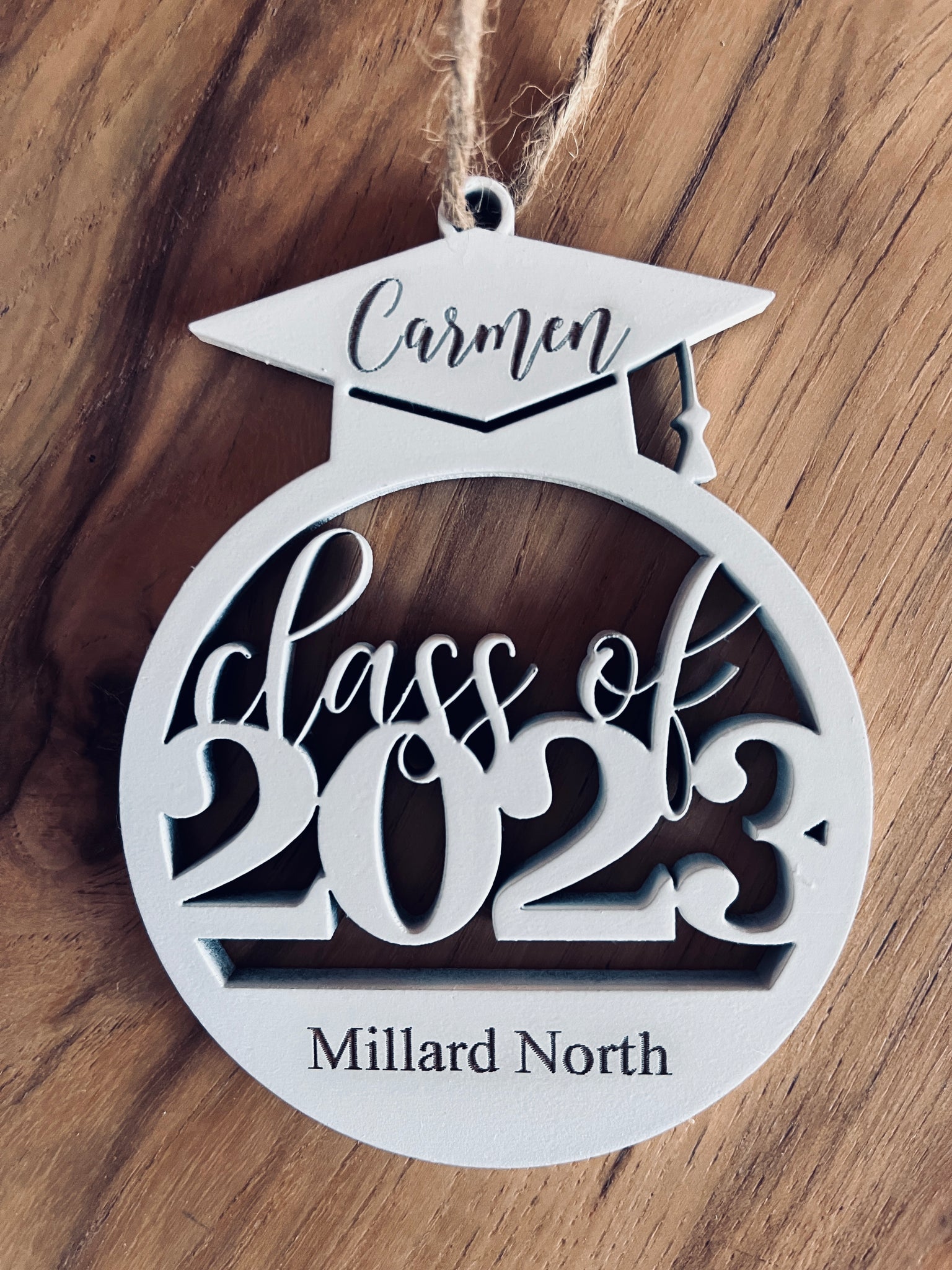 Graduation Ornament 2023 | Graduation Decorations 2023 | Personalized Graduation Decor | Class of 2023