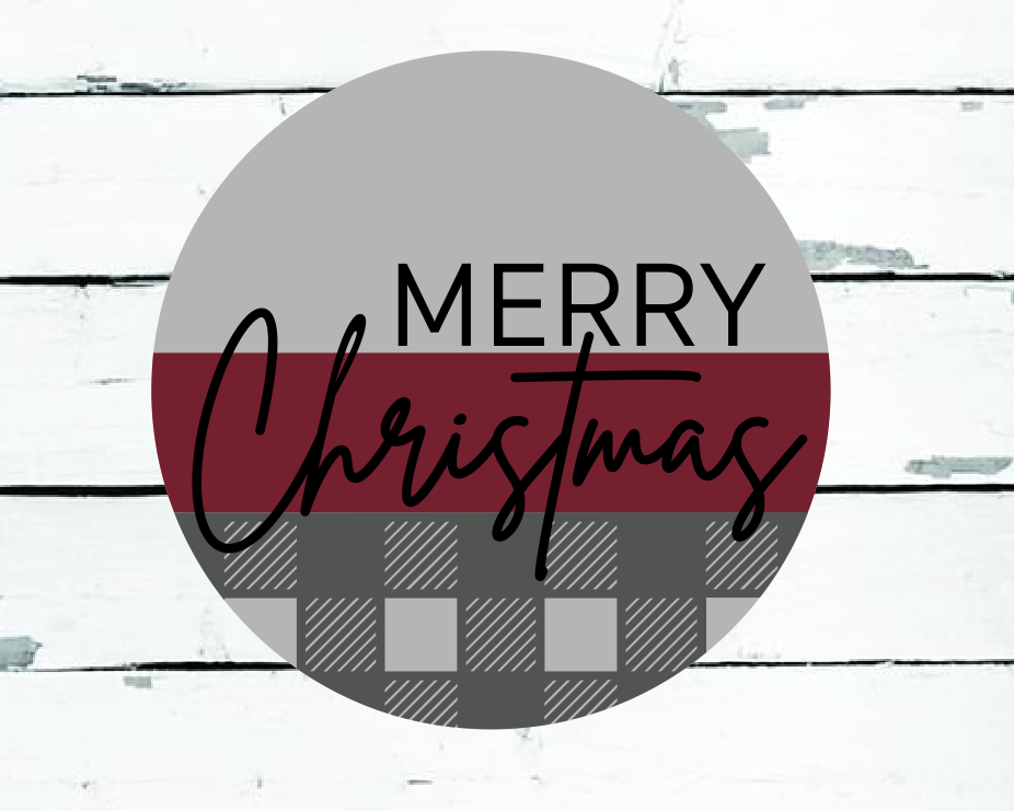 Merry Christmas DIY Sign Kit | DIY Paint Party Set | Holiday Sign Choices